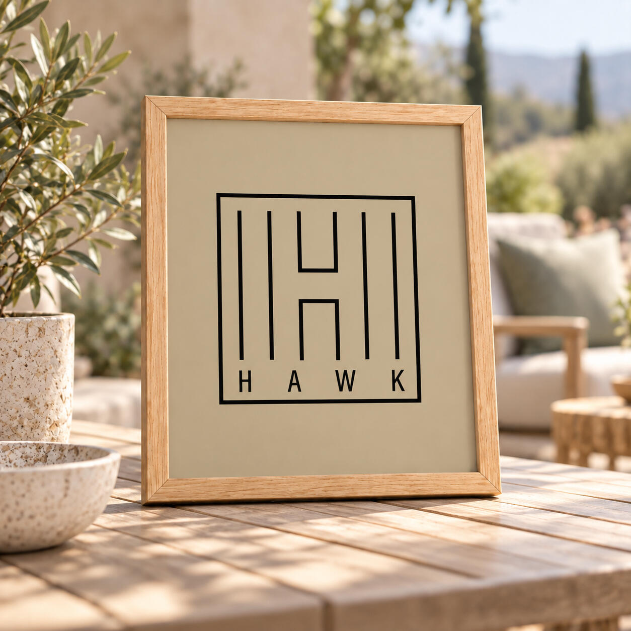 Hawk Logo - Becker Hoff Design